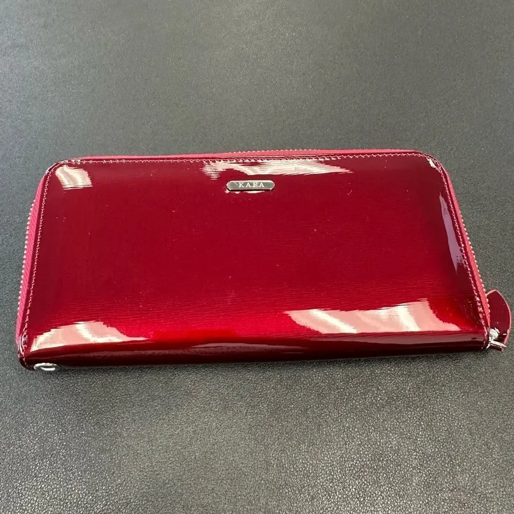 RFID Protection Wallet Rafa Red Wallet NWOT - Picture 5 of 8